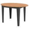 Mesa de Madeira Extensível Freijó/Preto Fosco - Dalla Costa