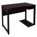 Quarto Gamer 4 Prateleiras Preto/Vermelho - Pnr Móveis