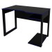 Quarto Gamer 4 Prateleiras Preto/Azul - Pnr Móveis