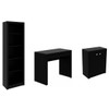 Quarto Gamer 2 Portas 1 Gaveta Preto - Pnr Móveis