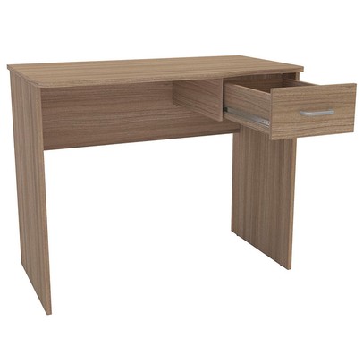Mesa Escrivaninha Arapeí 1 Gaveta Castanho - Politorno