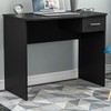 Mesa Escrivaninha Arapeí 1 Gaveta Preto - Politorno