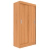 Guarda-Roupa Solteiro Berlim 2 Portas Cinnamomo - Evidencia Móveis