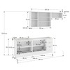 Cozinha Compacta Veneza 8 Portas 3 Gavetas 100% Mdf Americana Branco - Panorama Móveis