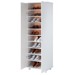 Armário Multiuso 60 Cm 2 Portas 9 Prateleiras Branco - Pnr Móveis