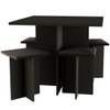 Mesa de Jantar 4 Lugares Onix - Hecol Móveis