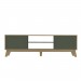 Rack para TV Até 75 Polegadas Charlotte 2 Portas Carvalho/Menta - Artely Móveis