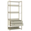 Closet Industrial 2 Gavetas Off White 17302 - Olivar Móveis