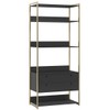 Closet Industrial 2 Gavetas Preto 17302 - Olivar Móveis