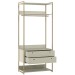 Closet Industrial 2 Gavetas Off White 17251 - Olivar Móveis