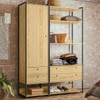 Closet Industrial 1 Porta 4 Gavetas Pinus 17520 - Olivar Móveis