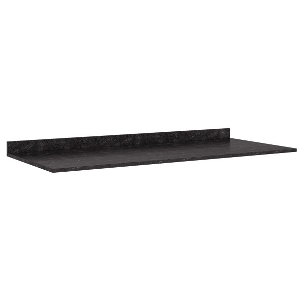 Tampo para Balcão 120 Cm Mármore Preto A4631- Poquema