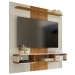 Painel para TV Até 65 Polegadas Lisboa 1 Porta 1 Prateleira Off White/Naturale - Móveis Bechara