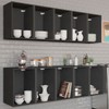 Cozinha Compacta Teresa 10 Portas Preto Fosco - Pnr Móveis