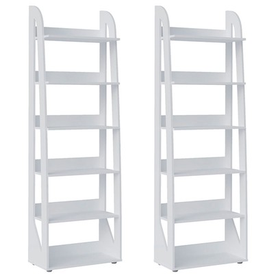 Estante para Livros Floripa 10 Prateleiras Branco  - Pnr Móveis