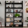 Estante para Livros Floripa 10 Prateleiras Preto  - Pnr Móveis