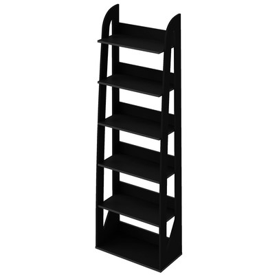 Estante para Livros Floripa 15 Prateleiras Preto - Pnr Móveis