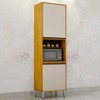 Paneleiro Eduarda 2 Portas Cinamomo/Off White - Chf Móveis