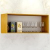 Armário Aéreo Cozinha Eduarda 1 Porta Basculante Cinamomo/Off White - Chf Móveis