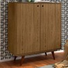 Sapateira 2 Portas Retro Rustik Carv - Olivar Móveis