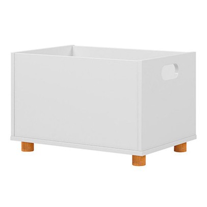 Baú de Brinquedos Branco 15310 - Olivar Móveis