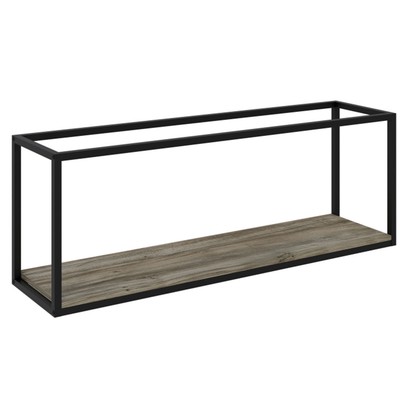 Nicho Decorativo Dynamica Carvalho/Preto 19201 - Compace