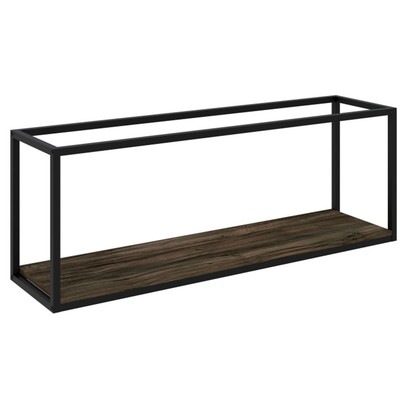 Nicho Decorativo Dynamica Carvalho Dark/Preto 19201 - Compace