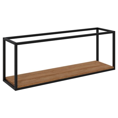 Nicho Decorativo Dynamica Lâmina Mel/Preto 19201 - Compace