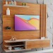 Painel para TV Até 60 Polegadas Grécia Mel/Off White - Viero Móveis