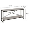 Rack para TV Até 50 Polegadas Dynamica 1 Prateleira Branco Chess/Preto - Compace
