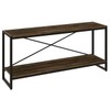 Rack para TV Até 50 Polegadas Dynamica 1 Prateleira Carvalho Dark/Preto - Compace