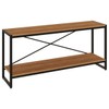 Rack para TV Até 50 Polegadas Dynamica 1 Prateleira Lâmina Mel/Preto - Compace