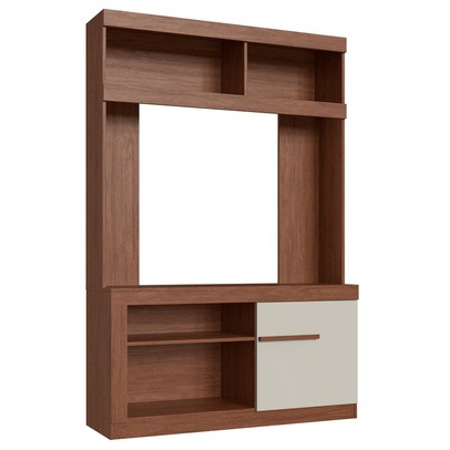 Estante para TV Até 49 Polegadas 1 Porta Wengue/Cristalo Es503 - Decibal