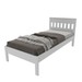 Cama de Solteiro Branco Cm8006 - Tecno Mobili