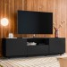 Rack para TV Até 65 Polegadas Home Royal Preto - Olivar Móveis