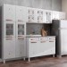 Cozinha de Aço Completa Mirage New 14 Portas 2 Gavetas Branco 815484 - Telasul