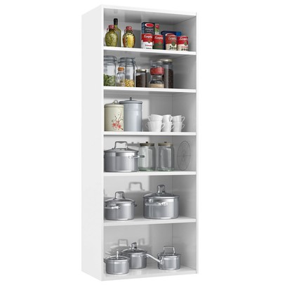 Paneleiro em Aço Diamante 6 Portas Branco 818309 - Telasul