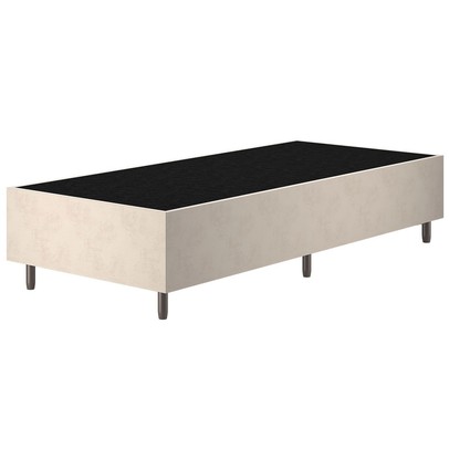 Base de Cama Box Solteiro Zeus Creme 26783 - Vian