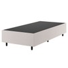 Base de Cama Box Solteiro Zeus Linho Amêndoa 26784 - Vian