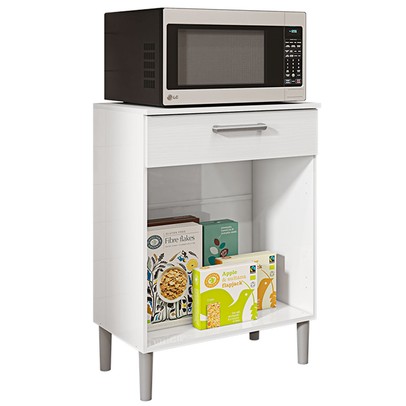 Armário de Cozinha Diamante 2 Portas 1 Gaveta Branco - Kits Paraná