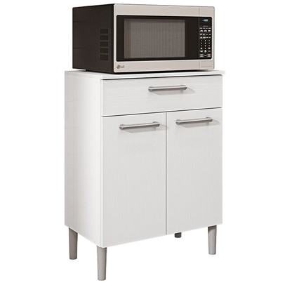 Armário de Cozinha Diamante 2 Portas 1 Gaveta Branco - Kits Paraná