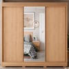 Guarda-Roupa Casal Detroit 3 Portas 3 Gavetas Naturale Tx- Fama Móveis