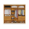 Guarda-Roupa Casal Oslo 6 Portas 6 Gavetas 100% Mdf com Espelho Peroba - Mademarques