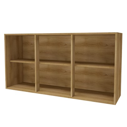 Armário Aéreo Cozinha 120 Cm 3 Portas 6123.23 Castani - Indékes