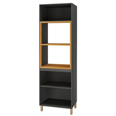 Torre Quente 4 Portas 1 Prateleira Chumbo 6171.6 - Indékes