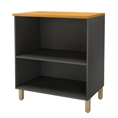 Armário de Cozinha para Cooktop 80 Cm 2 Portas Chumbo - Indékes