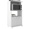 Armário de Cozinha Dallas 2 Portas Branco - Móveis Sul