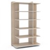 Estante para Livros Lis 6 Prateleiras Legno Salinas - Politorno