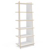 Estante para Livros Jade 6 Prateleiras Branco - Politorno