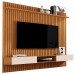 Painel para TV Até 70 Polegadas Vênus Ripado 2 Portas 1 Prateleira Nature/Off White 689 - Giga Móveis